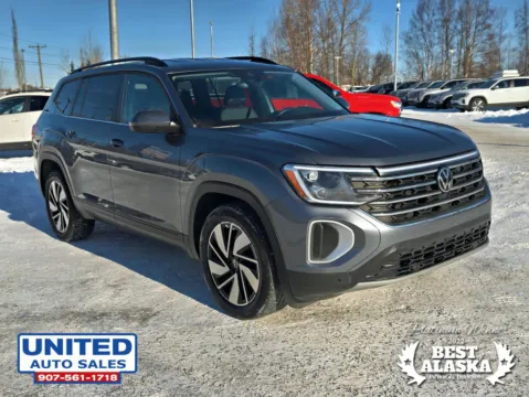 Another view of 2024 Volkswagen Atlas SE 4MOTION w/Tech Pkg Sport Utility 4D for sale in Anchorage, AK at United Auto Sales