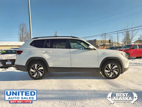 Another view of 2025 Volkswagen Atlas SE 4MOTION w/Tech Pkg Sport Utility 4D for sale in Anchorage, AK at United Auto Sales
