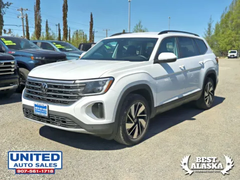 Photos of 2025 Volkswagen Atlas SE 4MOTION w/Tech Pkg Sport Utility 4D for sale in Anchorage, AK at United Auto Sales