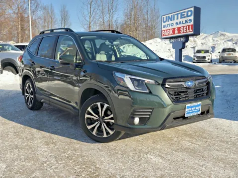 Green 2022 Subaru Forester Limited Sport Utility 4D for sale in Anchorage, AK