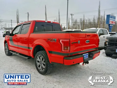 More photos of 2016 Ford F-150 SuperCrew Cab Lariat Pickup 4D 5 1/2 ft at United Auto Sales, AK