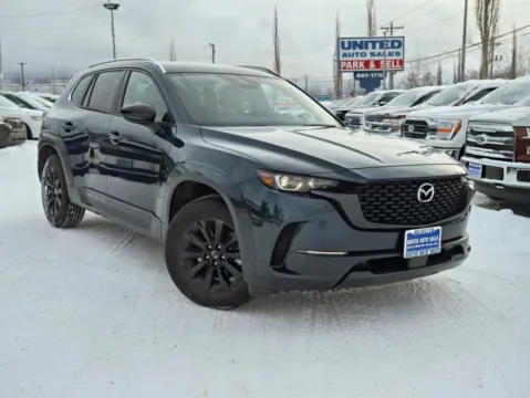 Blue 2025 MAZDA CX-50 2.5 S Premium Sport Utility 4D for sale in Anchorage, AK