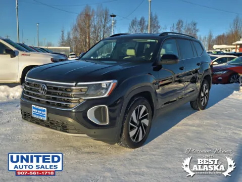 Photos of 2025 Volkswagen Atlas SE 4MOTION w/Tech Pkg Sport Utility 4D for sale in Anchorage, AK at United Auto Sales