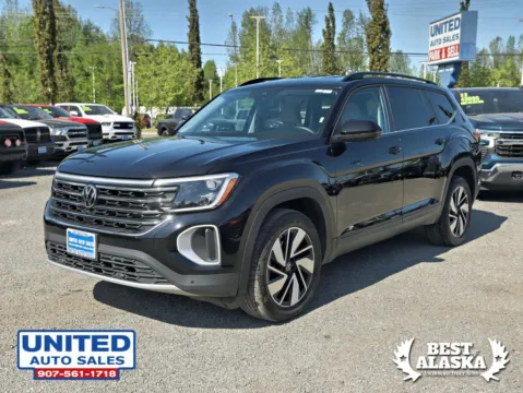 Photos of 2025 Volkswagen Atlas SE 4MOTION w/Tech Pkg Sport Utility 4D for sale in Anchorage, AK at United Auto Sales