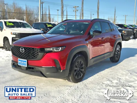 Photos of 2025 MAZDA CX-50 Hybrid Premium Sport Utility 4D for sale in Anchorage, AK at United Auto Sales
