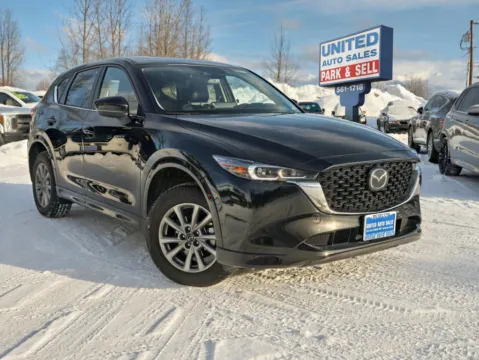 Black 2025 MAZDA CX-5 2.5 S Preferred Sport Utility 4D for sale in Anchorage, AK