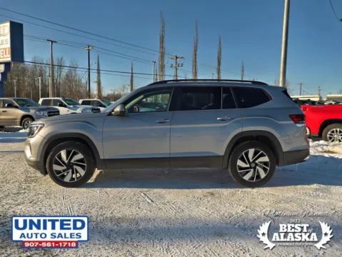 More photos of 2025 Volkswagen Atlas SE 4MOTION w/Tech Pkg Sport Utility 4D at United Auto Sales, AK