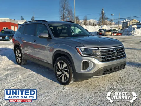 Another view of 2025 Volkswagen Atlas SE 4MOTION w/Tech Pkg Sport Utility 4D for sale in Anchorage, AK at United Auto Sales