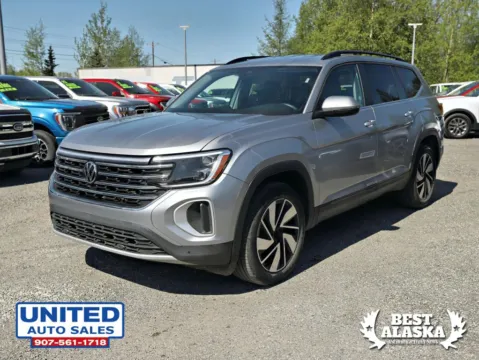 Photos of 2025 Volkswagen Atlas SE 4MOTION w/Tech Pkg Sport Utility 4D for sale in Anchorage, AK at United Auto Sales