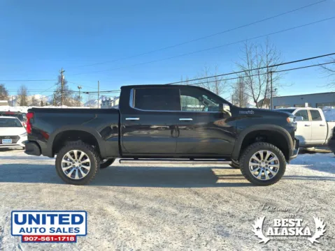 More photos of 2019 Chevrolet Silverado 1500 Crew Cab High Country Pickup 4D 5 3/4 ft at United Auto Sales, AK