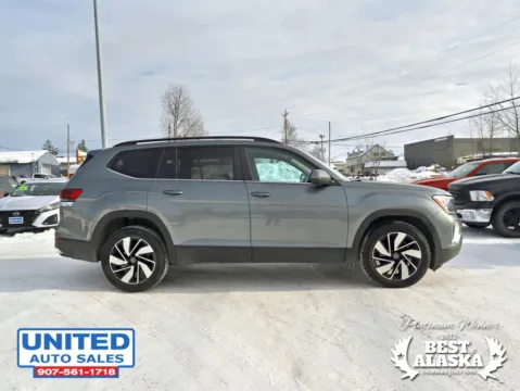More photos of 2025 Volkswagen Atlas SE 4MOTION w/Tech Pkg Sport Utility 4D at United Auto Sales, AK