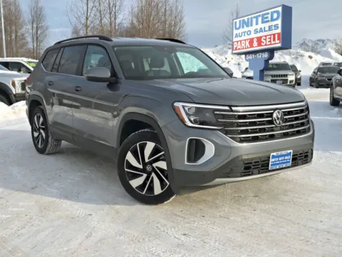 Gray 2025 Volkswagen Atlas SE 4MOTION w/Tech Pkg Sport Utility 4D for sale in Anchorage, AK