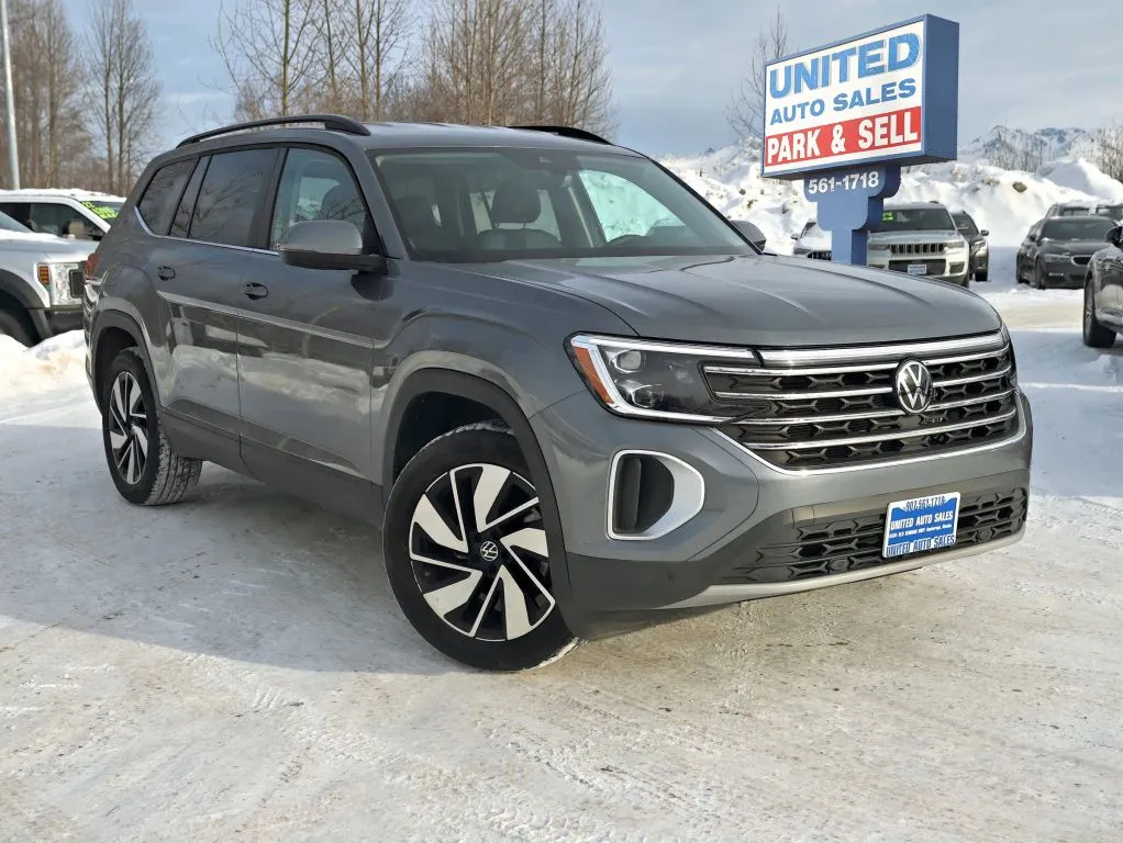 Gray 2025 Volkswagen Atlas SE 4MOTION w/Tech Pkg Sport Utility 4D for sale in Anchorage, AK