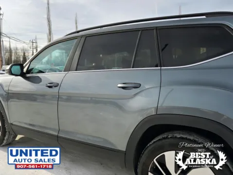 Another view of 2025 Volkswagen Atlas SE 4MOTION w/Tech Pkg Sport Utility 4D for sale in Anchorage, AK at United Auto Sales