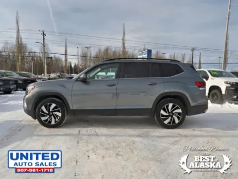 More photos of 2025 Volkswagen Atlas SE 4MOTION w/Tech Pkg Sport Utility 4D at United Auto Sales, AK