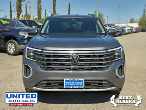 Another view of 2025 Volkswagen Atlas SE 4MOTION w/Tech Pkg Sport Utility 4D for sale in Anchorage, AK at United Auto Sales