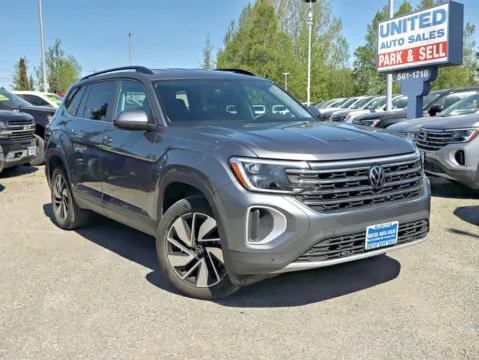 Gray 2025 Volkswagen Atlas SE 4MOTION w/Tech Pkg Sport Utility 4D for sale in Anchorage, AK