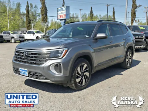 Photos of 2025 Volkswagen Atlas SE 4MOTION w/Tech Pkg Sport Utility 4D for sale in Anchorage, AK at United Auto Sales
