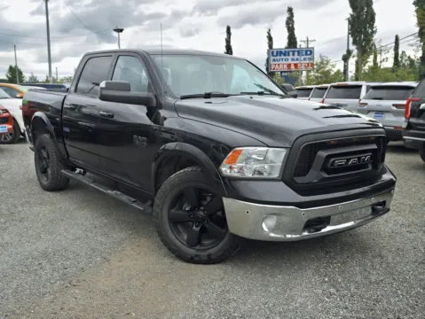 Black 2015 Ram 1500 Crew Cab Outdoorsman Pickup 4D 5 1/2 ft for sale in Anchorage, AK