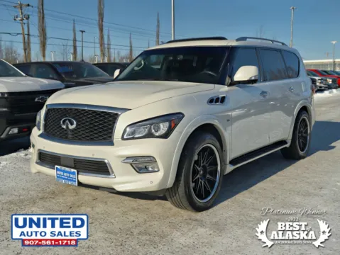 Photos of 2017 INFINITI QX80 Sport Utility 4D for sale in Anchorage, AK at United Auto Sales