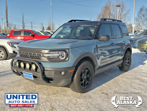 Photos of 2021 Ford Bronco Sport First Edition Sport Utility 4D for sale in Anchorage, AK at United Auto Sales