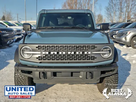 Photos of 2023 Ford Bronco Badlands Sport Utility 4D for sale in Anchorage, AK at United Auto Sales