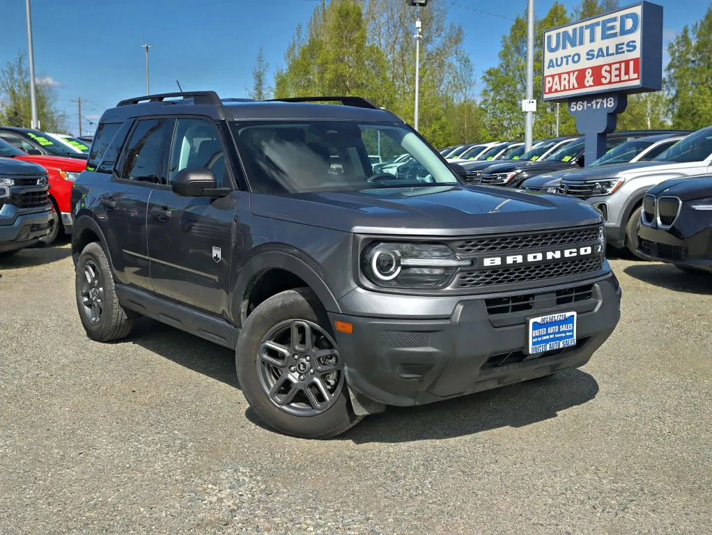 Gray 2025 Ford Bronco Sport Big Bend Sport Utility 4D for sale in Anchorage, AK
