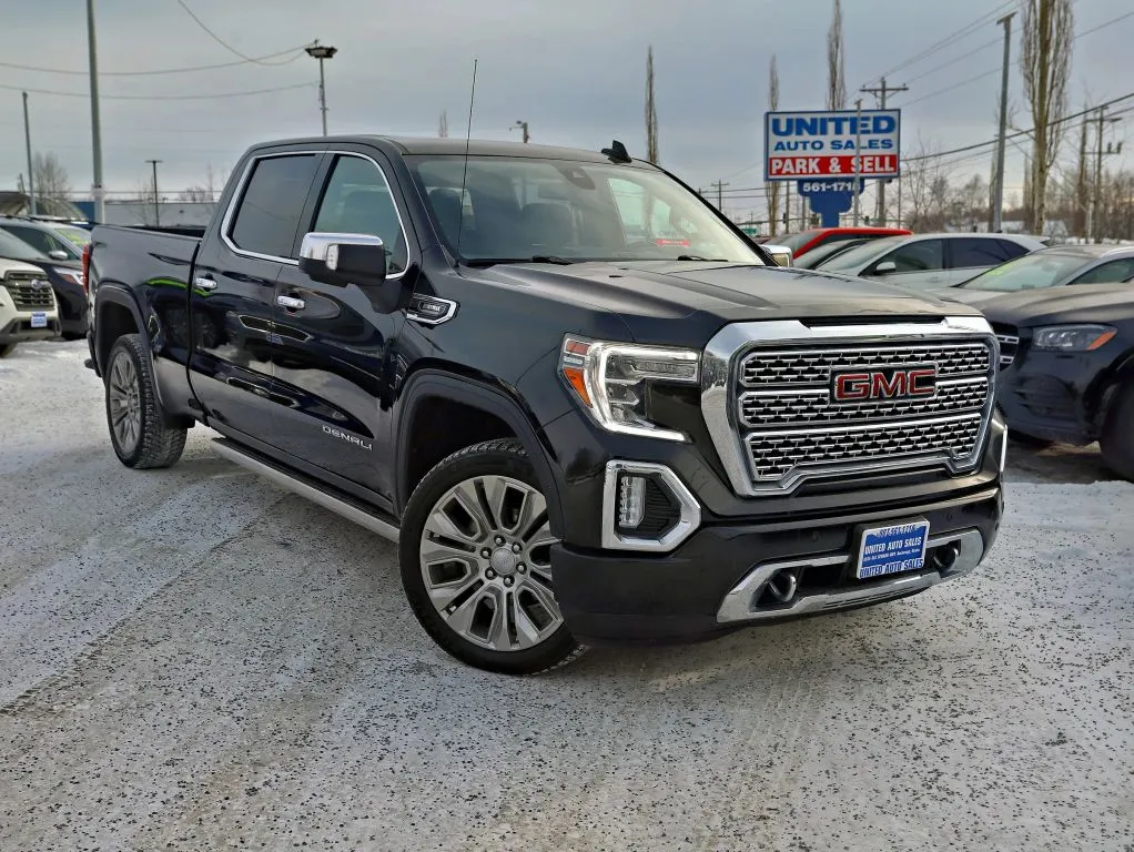 Black 2022 GMC Sierra 1500 Limited Crew Cab Denali Pickup 4D 6 1/2 ft for sale in Anchorage, AK
