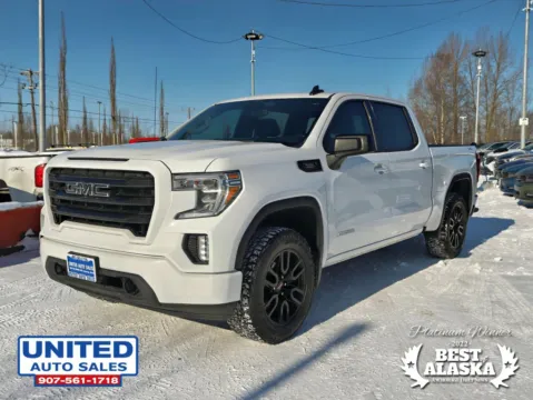 Photos of 2021 GMC Sierra 1500 Crew Cab Elevation Pickup 4D 5 3/4 ft for sale in Anchorage, AK at United Auto Sales