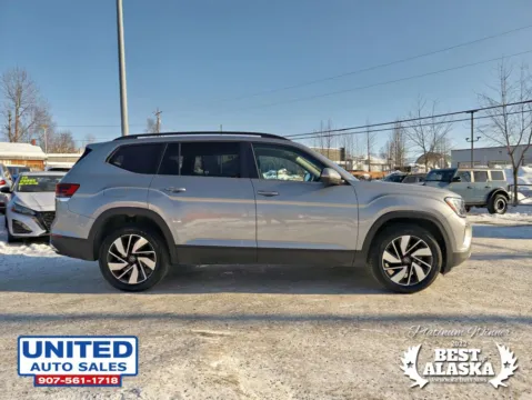 More photos of 2025 Volkswagen Atlas SE 4MOTION w/Tech Pkg Sport Utility 4D at United Auto Sales, AK