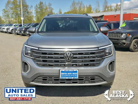 Another view of 2025 Volkswagen Atlas SE 4MOTION w/Tech Pkg Sport Utility 4D for sale in Anchorage, AK at United Auto Sales