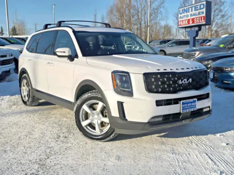 White 2022 Kia Telluride SX Sport Utility 4D for sale in Anchorage, AK