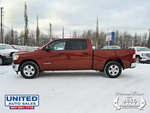 More photos of 2023 Ram 1500 Crew Cab Big Horn Pickup 4D 6 1/3 ft at United Auto Sales, AK