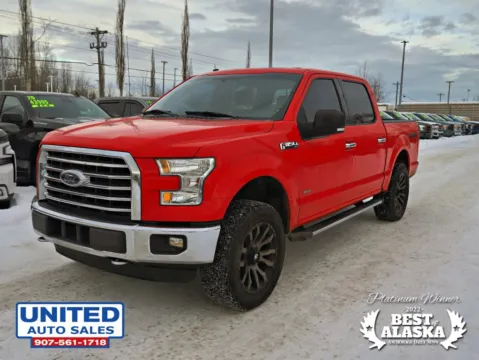 Another view of 2016 Ford F-150 SuperCrew Cab XLT Pickup 4D 5 1/2 ft for sale in Anchorage, AK at United Auto Sales