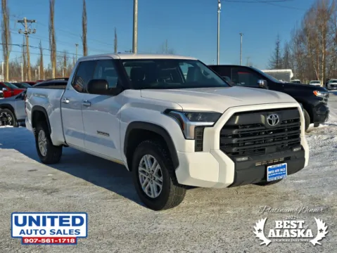 Another view of 2022 Toyota Tundra Double Cab SR5 Pickup 4D 6 1/2 ft for sale in Anchorage, AK at United Auto Sales