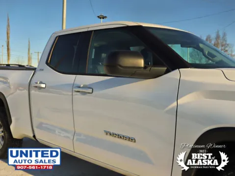 More photos of 2022 Toyota Tundra Double Cab SR5 Pickup 4D 6 1/2 ft at United Auto Sales, AK