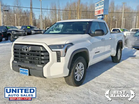 Photos of 2022 Toyota Tundra Double Cab SR5 Pickup 4D 6 1/2 ft for sale in Anchorage, AK at United Auto Sales
