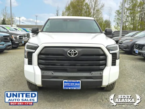 Another view of 2022 Toyota Tundra Double Cab SR5 Pickup 4D 6 1/2 ft for sale in Anchorage, AK at United Auto Sales