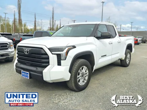 Photos of 2022 Toyota Tundra Double Cab SR5 Pickup 4D 6 1/2 ft for sale in Anchorage, AK at United Auto Sales