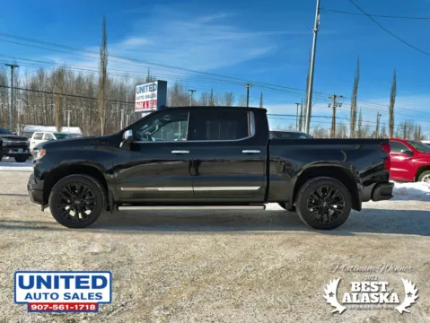 More photos of 2022 Chevrolet Silverado 1500 Crew Cab High Country Pickup 4D 5 3/4 ft at United Auto Sales, AK