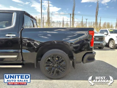 More photos of 2022 Chevrolet Silverado 1500 Crew Cab High Country Pickup 4D 5 3/4 ft at United Auto Sales, AK