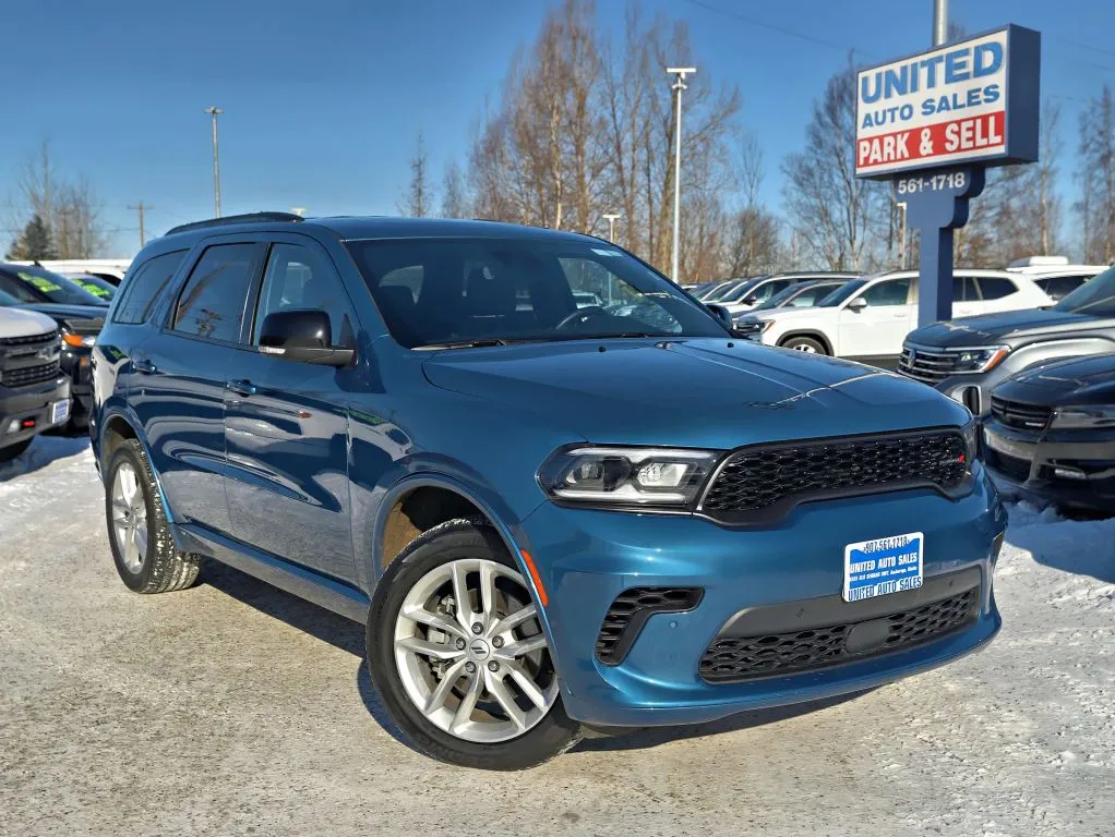 Blue 2025 Dodge Durango GT Plus Sport Utility 4D for sale in Anchorage, AK