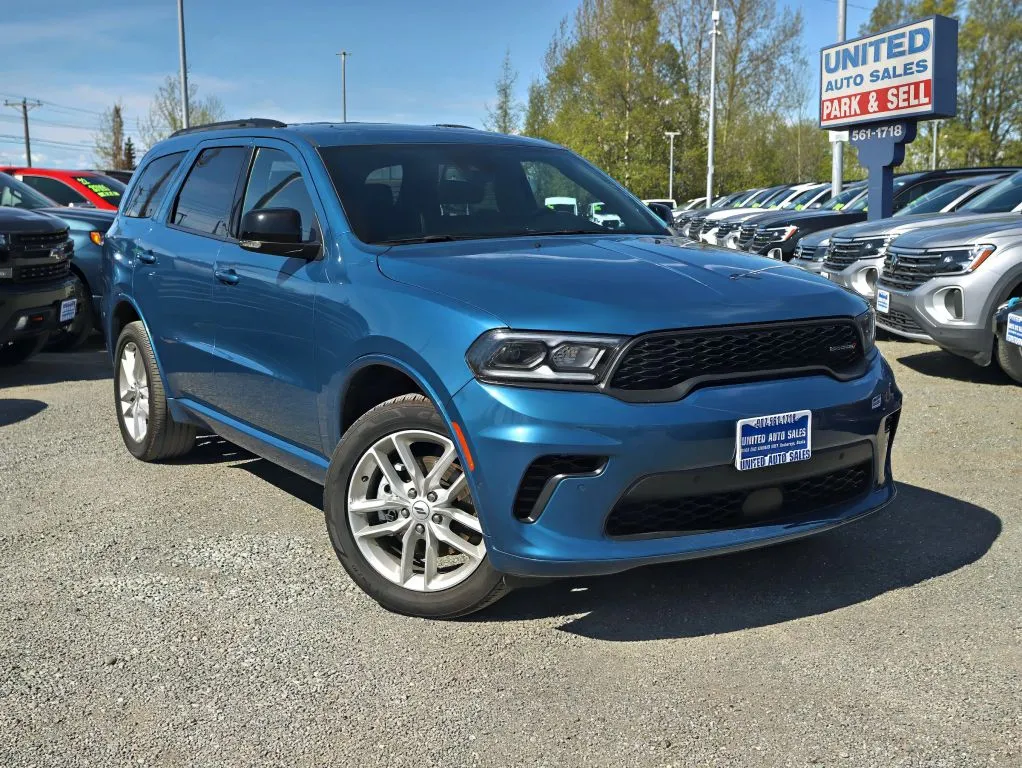 Blue 2025 Dodge Durango GT Plus Sport Utility 4D for sale in Anchorage, AK