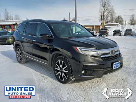 Another view of 2019 Honda Pilot Touring Sport Utility 4D for sale in Anchorage, AK at United Auto Sales