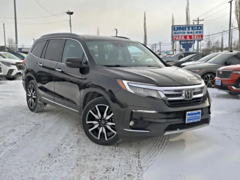 Black 2019 Honda Pilot Touring Sport Utility 4D for sale in Anchorage, AK