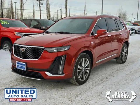 Another view of 2021 Cadillac XT6 Premium Luxury Sport Utility 4D for sale in Anchorage, AK at United Auto Sales