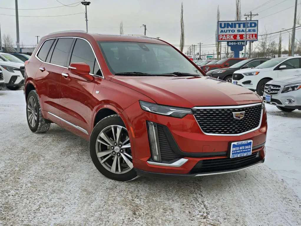 Red 2021 Cadillac XT6 Premium Luxury Sport Utility 4D for sale in Anchorage, AK