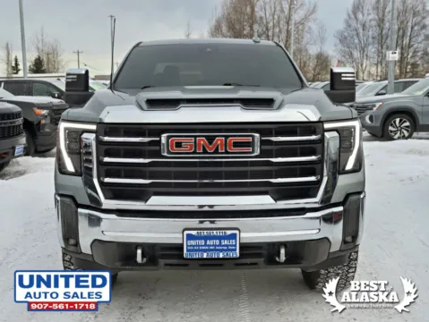Photos of 2024 GMC Sierra 3500 HD Crew Cab SLT Pickup 4D 6 1/2 ft for sale in Anchorage, AK at United Auto Sales