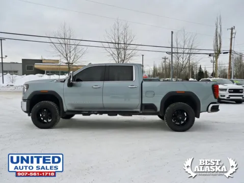 More photos of 2024 GMC Sierra 3500 HD Crew Cab SLT Pickup 4D 6 1/2 ft at United Auto Sales, AK