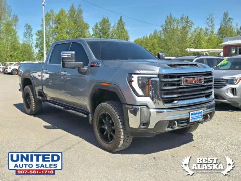 More photos of 2024 GMC Sierra 3500 HD Crew Cab SLT Pickup 4D 6 1/2 ft at United Auto Sales, AK